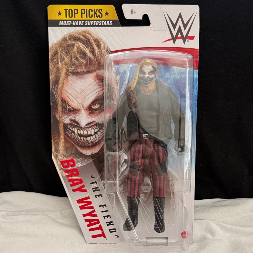 WWE Bray Wyatt 'The Fiend' Figure with Red and Black Attire